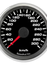 SpeedHut Speedometer Gauge 300kmh Metric Programmable                                     - GRM258-SPEEDO-06 - Image 4