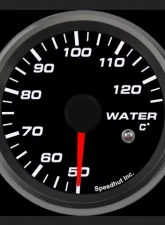 SpeedHut Water Temp Gauge 50-125C Metric with Warning                                     - GRM258-WTR-01 - Image 2