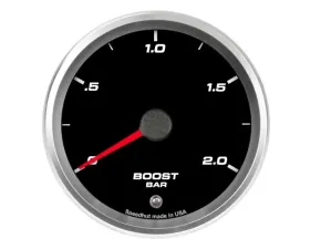 SpeedHut Boost Gauge 0-2bar Metric with Warning