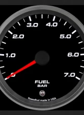 SpeedHut Fuel Pressure Gauge 0-7bar Metric with Warning                                     - GRM338-FUEL-01 - Image 2