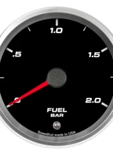 SpeedHut Fuel Pressure Gauge 0-2.0bar Metric with Warning                                     - GRM338-FUEL-02 - Image 4
