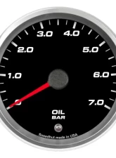 SpeedHut Oil Pressure Gauge 0-7bar Metric with Warning                                     - GRM338-OIL-01 - Image 4