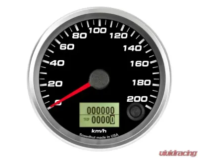 SpeedHut Speedometer Gauge 200kmh Metric Programable - GRM338-SPEEDO-01