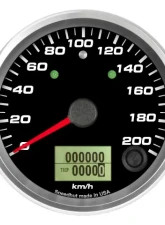 SpeedHut Speedometer Gauge 200kmh Metric Programable | with Turn Signal and High Beam                                     - GRM338-SPEEDO-01T - Image 5