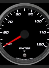 SpeedHut Water Temp Gauge 50-120C Metric with Warning                                     - GRM338-WTR-01 - Image 2