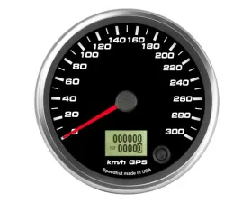 SpeedHut GPS Speedometer Gauge 300kmh Metric