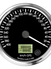 SpeedHut GPS Speedometer Gauge 400kmh Metric | Counter Clockwise                                     - GRM4-GPS-07-CCW - Image 4