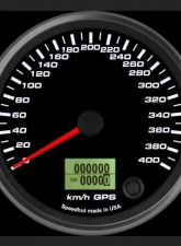 SpeedHut GPS Speedometer Gauge 400kmh Metric                                     - GRM4-GPS-07 - Image 2