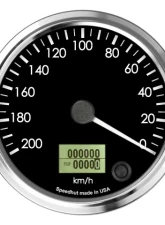 SpeedHut Speedometer Gauge 200kmh Metric Programmable | Counter Clockwise                                     - GRM4-SPEEDO-01-CCW - Image 5