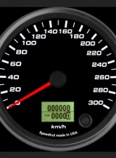 SpeedHut Speedometer Gauge 300kmh Metric Programmable                                     - GRM4-SPEEDO-03 - Image 2