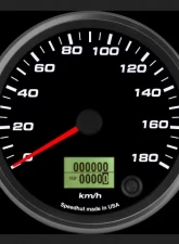 SpeedHut Speedometer Gauge 180kmh Metric Programmable                                     - GRM4-SPEEDO-05 - Image 2