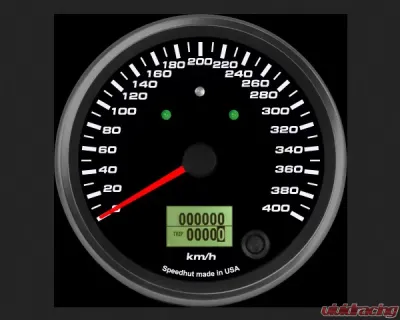 SpeedHut Speedometer Gauge 400kmh Metric Programmable | with Turn Signal and High Beam - GRM4-SPEEDO-07T