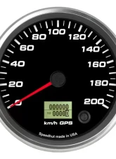 SpeedHut GPS Speedometer Gauge 200kmh Metric                                     - GRM4.5-GPS-01 - Image 4