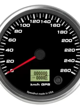 SpeedHut GPS Speedometer Gauge 260kmh Metric                                     - GRM4.5-GPS-03 - Image 4