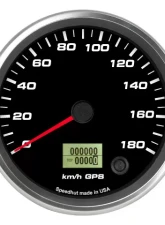 SpeedHut GPS Speedometer Gauge 180kmh Metric                                     - GRM4.5-GPS-05 - Image 4