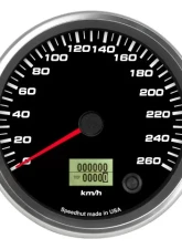SpeedHut Speedometer Gauge 260kmh Metric Programmable                                     - GRM4.5-SPEEDO-03 - Image 5