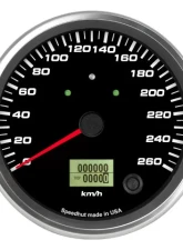 SpeedHut Speedometer Gauge 260kmh Metric Programmable | with Turn Signal and High Beam                                     - GRM4.5-SPEEDO-03T - Image 5