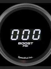 SpeedHut Boost Digital Gauge 0-30psi with Easy Touch Bezel                                     - GR-DG-BOOST-02 - Image 2