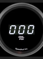 SpeedHut Oil Pressure Digital Gauge 0-100psi with Easy Touch Bezel                                     - GR-DG-OIL-01 - Image 2