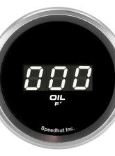 SpeedHut Oil Temp Digital Gauge 60-300F with Easy Touch Bezel                                     - GR-DG-OILT-02 - Image 2
