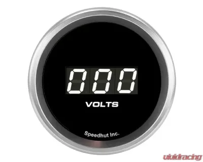 SpeedHut Volt Digital Gauge 6-18V with Easy Touch Bezel - GR-DG-VOLT-01