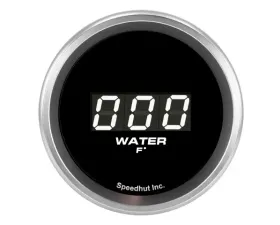 SpeedHut Water Temp Digital Gauge 60-300F with Easy Touch Bezel
