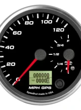 SpeedHut Dual Gauge - 120 mph GPS Speedometer  Fuel Level                                     - GR4-DUALGPS-SF-01 - Image 4
