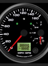 SpeedHut Dual Gauge - 160mph GPS Speedometer  Fuel Level with Turn Signal and High Beam                                     - GR4-DUALGPS-SF-03T - Image 2