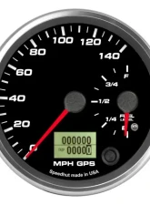 SpeedHut Dual Gauge - 140mph GPS Speedometer  Fuel Level                                     - GR4-DUALGPS-SF-06 - Image 4
