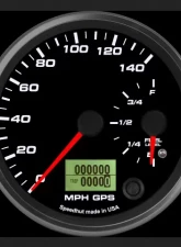 SpeedHut Dual Gauge - 140mph GPS Speedometer  Fuel Level                                     - GR4-DUALGPS-SF-06 - Image 2