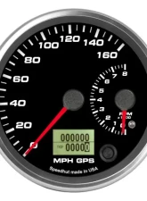 SpeedHut Dual Gauge - 160mph GPS Speedometer  8K Tachometer                                     - GR4-DUALGPS-ST-03 - Image 4