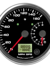 SpeedHut Dual Gauge - 160mph GPS Speedometer  8K Tachometer with Turn Signal and High Beam                                     - GR4-DUALGPS-ST-03T - Image 4