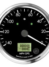 SpeedHut GPS Speedometer Gauge 140mph Counter Clockwise with Turn Signals and High Beam                                     - GR4-GPS-02T-CCW - Image 4