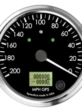 SpeedHut GPS Speedometer Gauge 200mph Counter Clockwise with Turn Signals and High Beam                                     - GR4-GPS-06T-CCW - Image 4