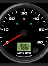 SpeedHut GPS Speedometer Gauge 60mph | with Turn Signal and High Beam                                     - GR4-GPS-13T - Image 2