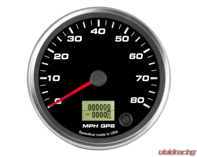 SpeedHut GPS Speedometer Gauge 80mph - GR4-GPS-14
