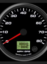 SpeedHut GPS Speedometer Gauge 80mph                                     - GR4-GPS-14 - Image 2