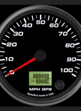 SpeedHut GPS Speedometer Gauge 100mph                                     - GR4-GPS-16 - Image 2