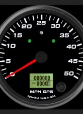 SpeedHut GPS Speedometer Gauge 50mph | with Turn Signal and High Beam                                     - GR4-GPS-20T - Image 2