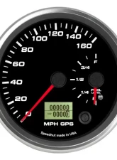 SpeedHut Dual Gauge - 160mph GPS Speedometer  Fuel Level                                     - GR4.5-DUALGPS-SF-03 - Image 4