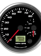 SpeedHut Dual Gauge - 80mph GPS Speedometer  Fuel Level                                     - GR4.5-DUALGPS-SF-05 - Image 4