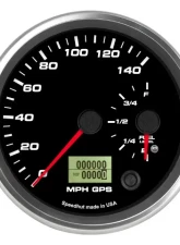 SpeedHut Dual Gauge - 140mph GPS Speedometer  Fuel Level                                     - GR4.5-DUALGPS-SF-06 - Image 4