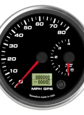 SpeedHut Dual Gauge - 80 mph GPS Speedometer  4K Tachometer                                     - GR4.5-DUALGPS-ST-02 - Image 4