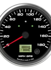 SpeedHut GPS Speedometer Gauge 180mph with Turn Signal and High Beam                                     - GR4.5-GPS-05T - Image 4