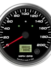 SpeedHut GPS Speedometer Gauge 200mph | with Turn Signal and High Beam                                     - GR4.5-GPS-06T - Image 4