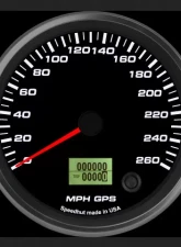 SpeedHut GPS Speedometer Gauge 260mph                                     - GR4.5-GPS-10 - Image 2