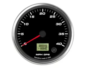 SpeedHut GPS Speedometer Gauge 40mph