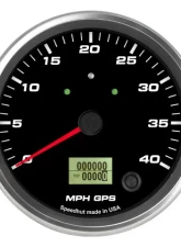 SpeedHut GPS Speedometer Gauge 40mph | with Turn Signal and High Beam                                     - GR4.5-GPS-16T - Image 4