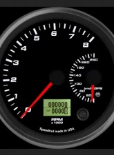 SpeedHut Dual Gauge - 8K Tachometer   260kmh Metric GPS Speedometer                                     - GRM4.5-DUALGPS-TS-03 - Image 2