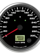 SpeedHut GPS Speedometer Gauge 300kmh Metric | with Turn Signal and High Beam                                     - GRM4.5-GPS-06T - Image 4